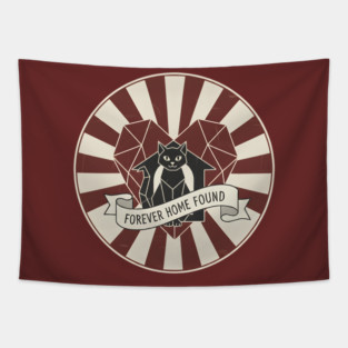 FOREVER HOME FOUND Tapestry
