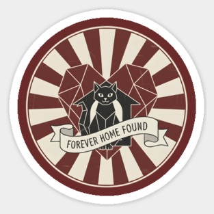 FOREVER HOME FOUND Magnet