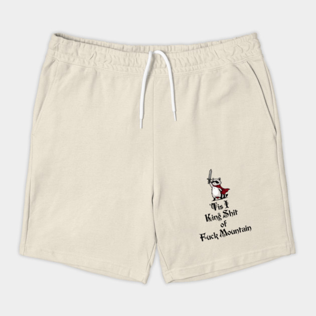 Questing Raccoon: 'Tis I, King Shit of Fuck Mountain, funny full of himself trash panda by Luxinda