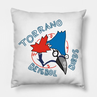 Torrano Beisbol Birds Pillow