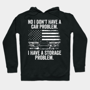 No I Don't Have a Car Problem, I Have a Storage Problem Hoodie