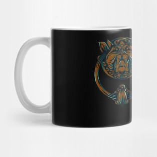 Labyrinth door knockers Mug
