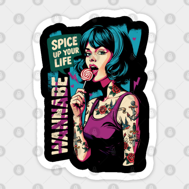 WANNABE Sticker by artslaves