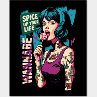 WANNABE Posters and Art