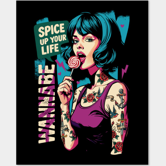 WANNABE Wall Art by artslaves