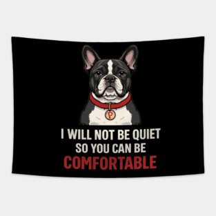 I-Will-Not-Be-Quiet-So-You-Can-Be Tapestry