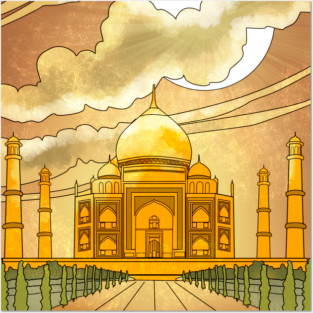 Taj Mahal Posters and Art