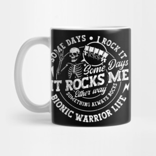Spinal Fusion Warrior Spine Surgery Mug