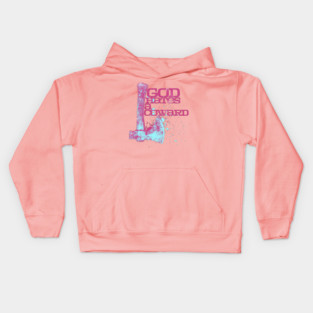 God Hates A Coward Tomahawk Fan Art Kids Hoodie