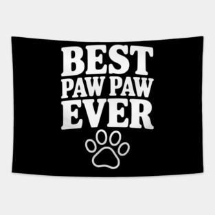 Best Paw Paw Ever Tapestry