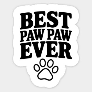 Best Paw Paw Ever Magnet