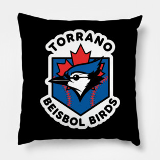 Toronto "Torrano Beisbol Birds" Logo Pillow