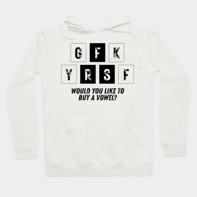 The Cost of a Vowel Hoodie by Designed By Marty