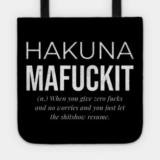 Zen for the Shi*tshow Tote