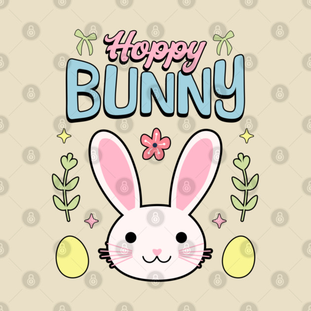 Hoppy Bunny Easter Themed Design by TurnEffect