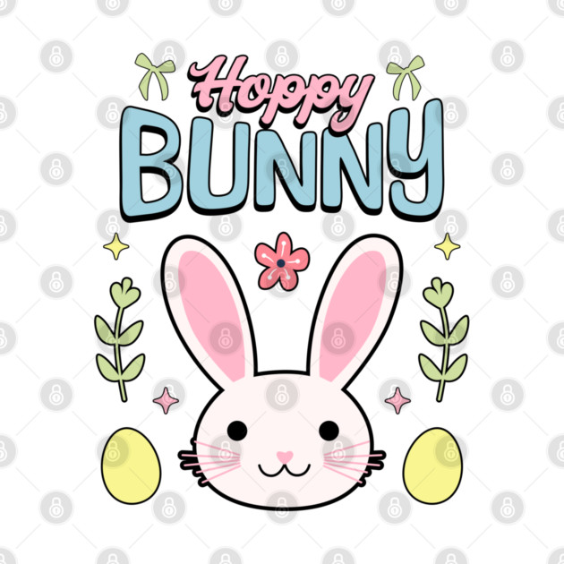 Hoppy Bunny Easter Themed Design by TurnEffect