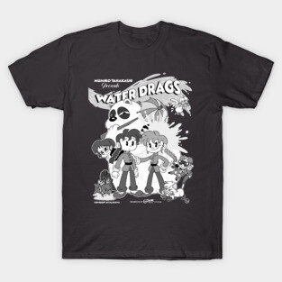 Ranma Water Drags 30s Retro anime Cartoon T-Shirt