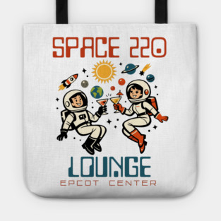 Space 220 Lounge Epcot Center Orlando Florida Tote