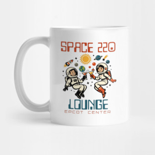 Space 220 Lounge Epcot Center Orlando Florida Mug