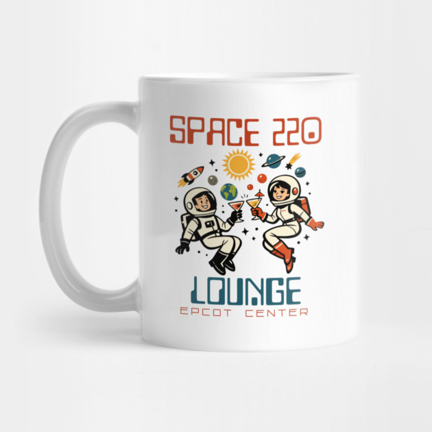 Space 220 Lounge Epcot Center Orlando Florida by Joaddo