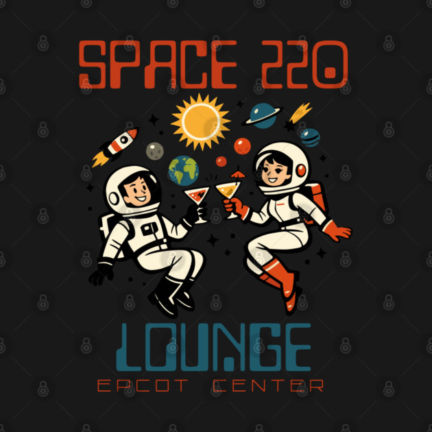 Space 220 Lounge Epcot Center Orlando Florida by Joaddo