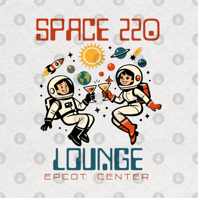 Space 220 Lounge Epcot Center Orlando Florida by Joaddo