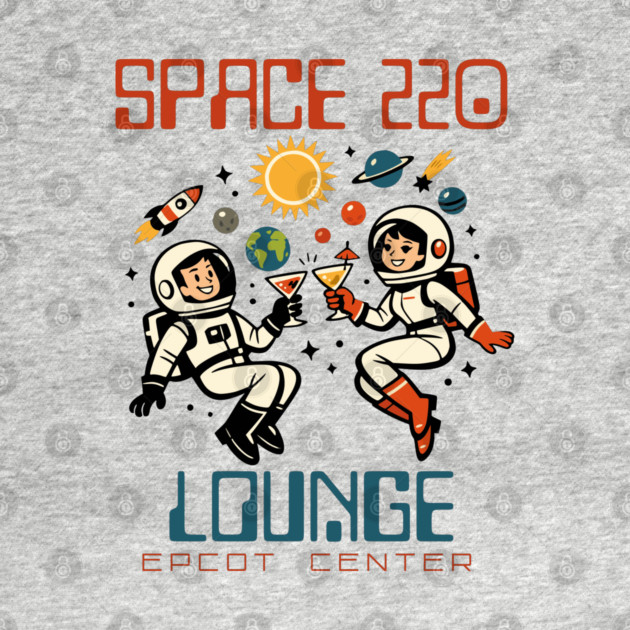 Space 220 Lounge Epcot Center Orlando Florida by Joaddo
