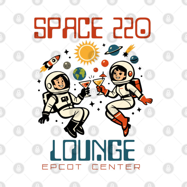 Space 220 Lounge Epcot Center Orlando Florida by Joaddo