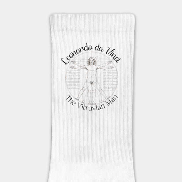 The Vitruvian Man - by Leonardo da Vinci by Jerry