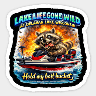 Hold My Bait Bucket! Magnet