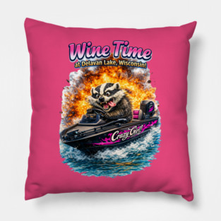 Wine Time! Pillow