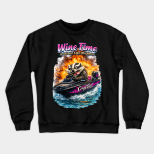 Wine Time! Crewneck Sweatshirt
