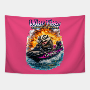 Wine Time! Tapestry