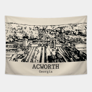 Acworth - Georgia Tapestry