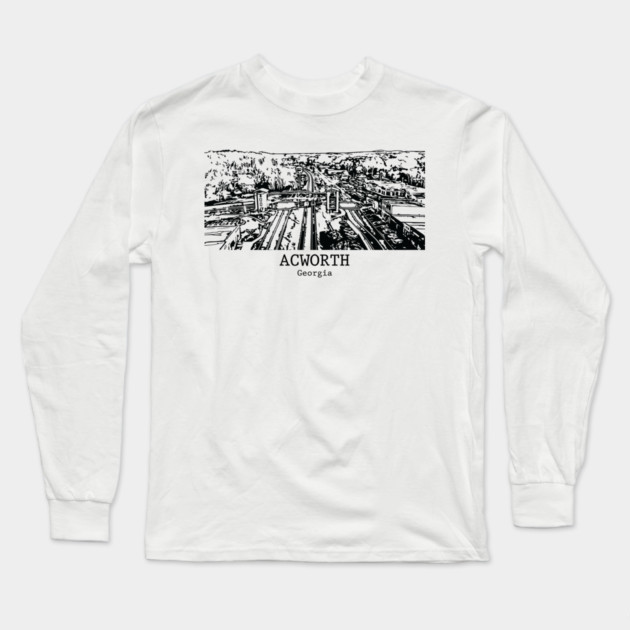 Acworth - Georgia Long Sleeve T-Shirt by Lakeric