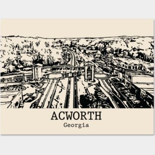 Acworth - Georgia Posters and Art