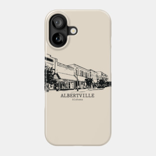 Albertville - Alabama Phone Case