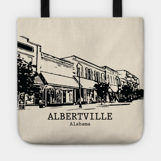 Albertville - Alabama Tote by Lakeric