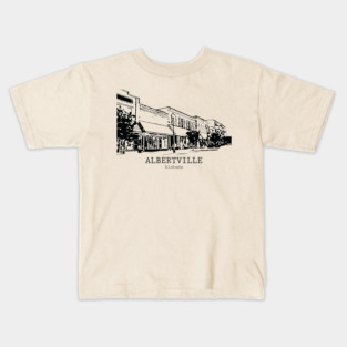 Albertville - Alabama Kids T-Shirt