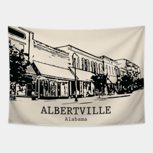 Albertville - Alabama Tapestry