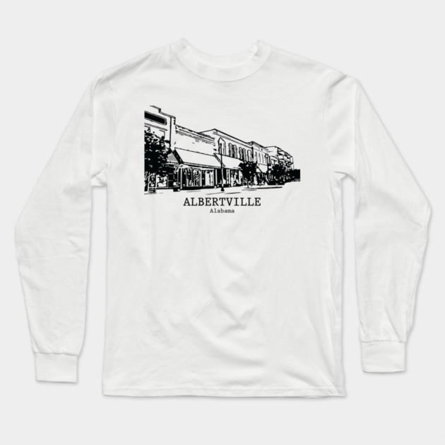 Albertville - Alabama Long Sleeve T-Shirt by Lakeric