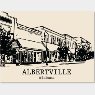 Albertville - Alabama Posters and Art