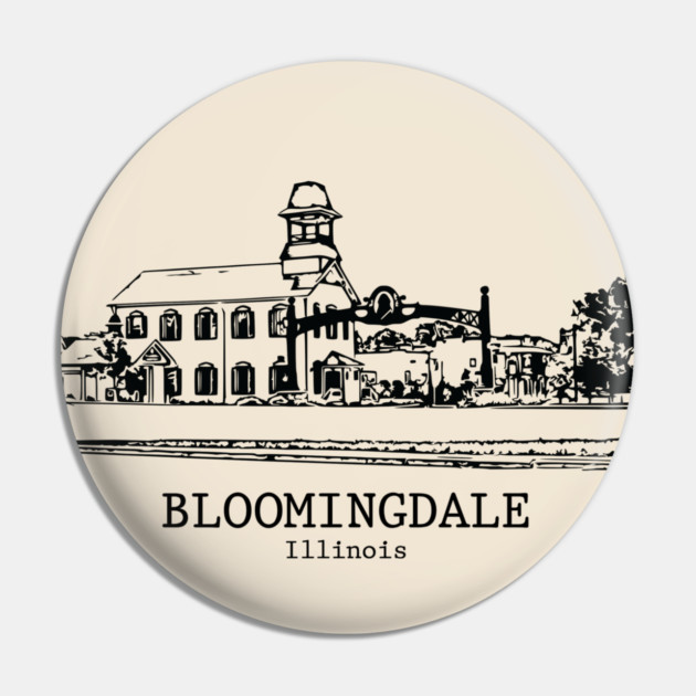 Bloomingdale - Illinois Pin by Lakeric