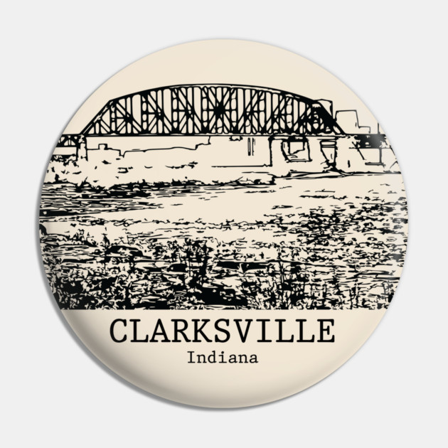 Clarksville - Indiana Pin by Lakeric