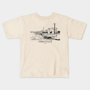 Coralville - Iowa Kids T-Shirt
