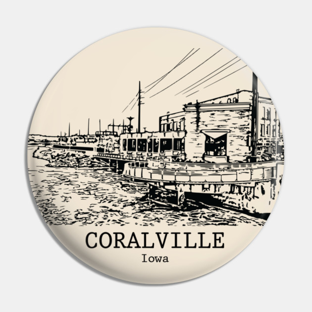 Coralville - Iowa Pin by Lakeric