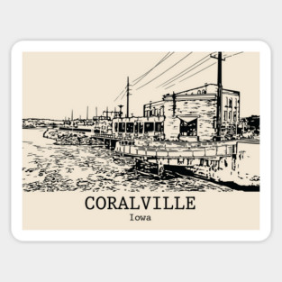 Coralville - Iowa Magnet