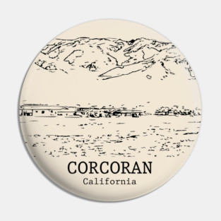 Corcoran - California Pin