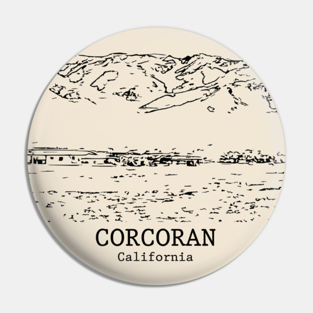 Corcoran - California Pin by Lakeric