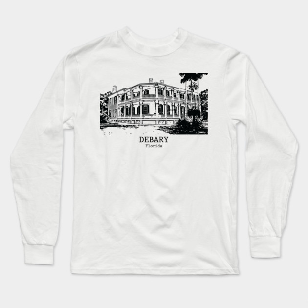 DeBary - Florida Long Sleeve T-Shirt by Lakeric